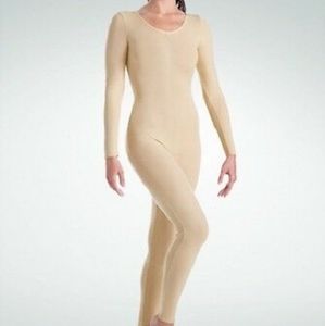 Body wrapper nude/ body suit/ unitard